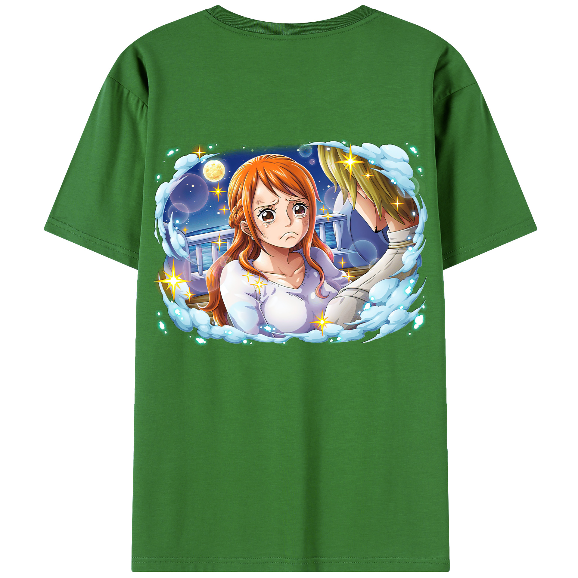 （画像用） ワンピース ナミ ONE PIECE Nami レディース半袖Tシャツ(バックプリント)